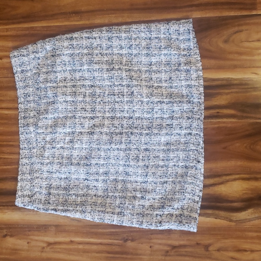 Rachel Zoe plaid lined skirt, size 8